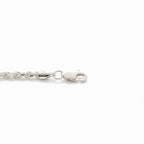 Solid Silver Rope Chain 20in 3mm