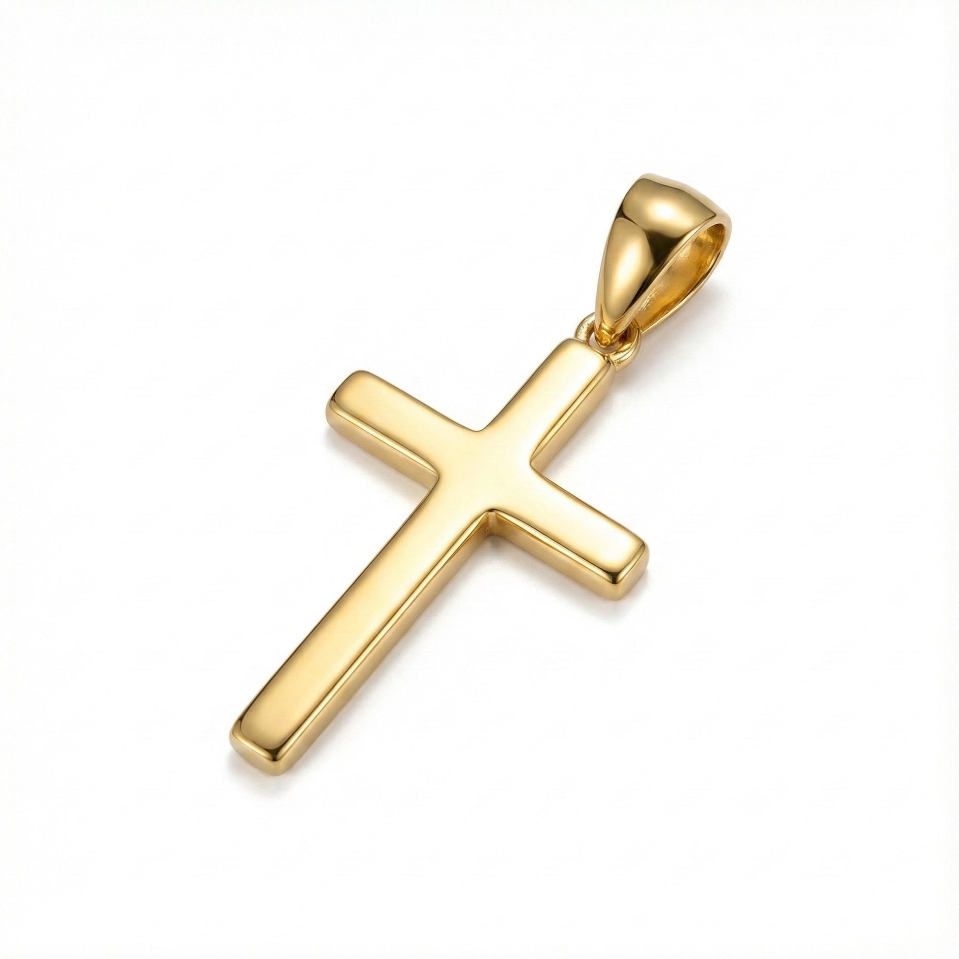 14k Gold Vermeil Cross
