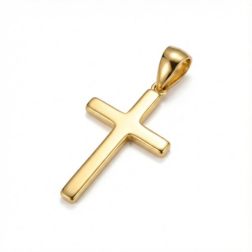 14 Karat Gold Vermeil Kreuz