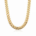 14k Gold Vermeil Curb Link Chain 6mm