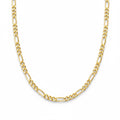 14k Solid Gold Figaro Chain 18in 3mm