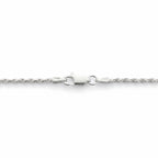 Solid Silver Rope Chain 20in 2mm