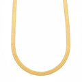 14k Gold Vermeil Herringbone Chain 20in 3mm