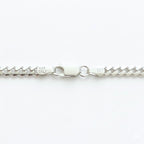 Massive Silberkette Miami Cuban 20 Zoll 4mm