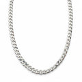 Solid Silver Cuban Chain 20in 4mm