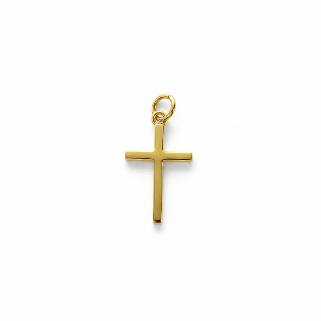 14 Karat Gold Vermeil Kreuz