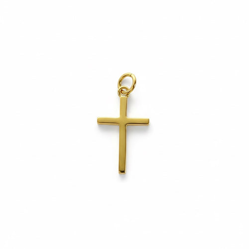 14k Gold Vermeil Cross