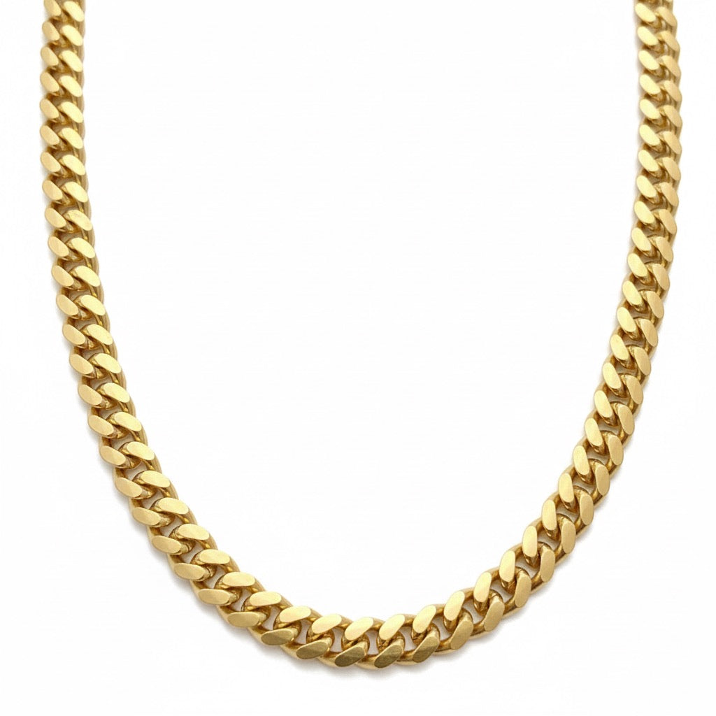 14k Gold Vermeil Miami Cuban Chain 18in 4mm