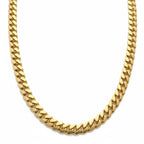 14k Gold Vermeil Miami Cuban Chain 18in 5mm
