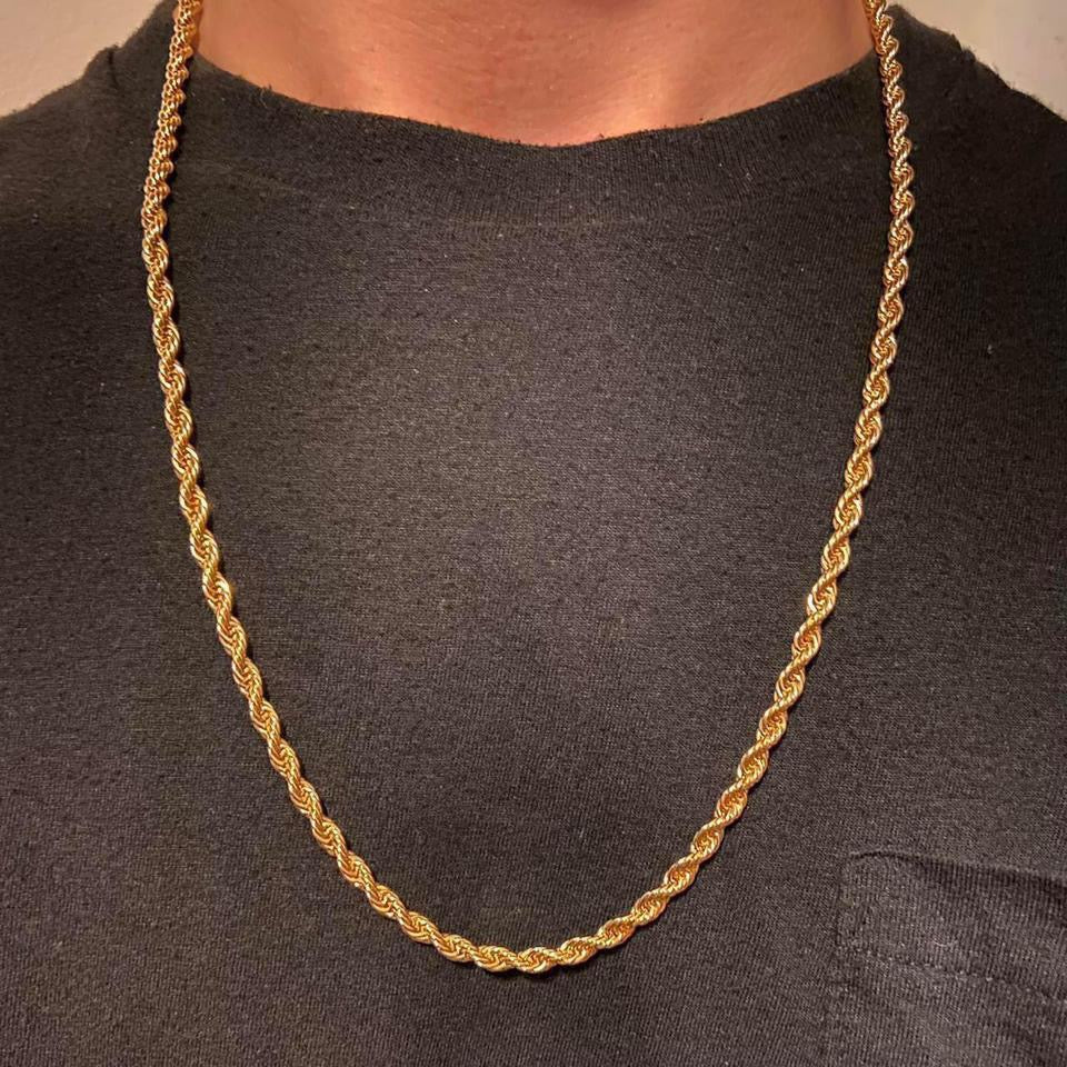 14k Gold Layered Rope Set - Prestige Jewelry