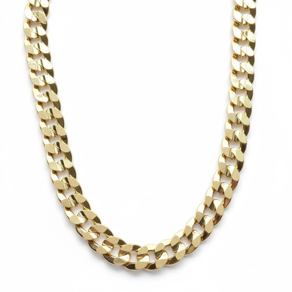 Gold Cuban Chain 24in 7mm