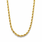 Gold Rope Chain 24in 4mm