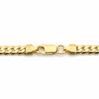 14k Gold Vermeil Curb Link Chain 6mm