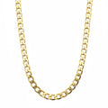 14k Solid Gold Cuban Link Chain 20in 4mm