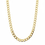 14k Solid Gold Cuban Link Chain 20in 4mm