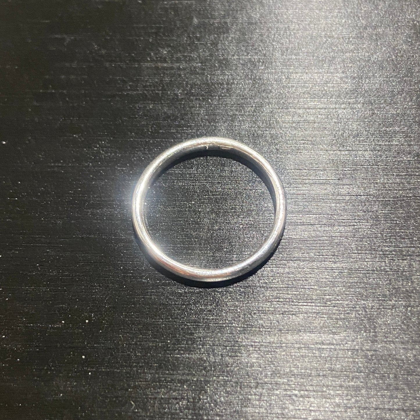 Solid Silver Wedding Band Ring 2mm Wide