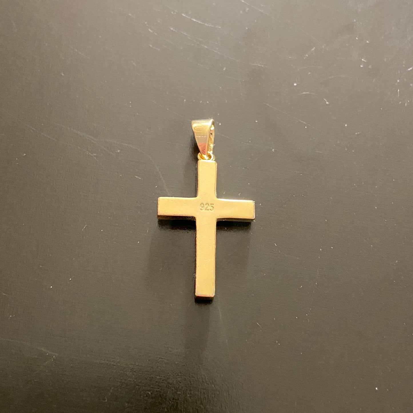 14k Gold Vermeil Crucifix