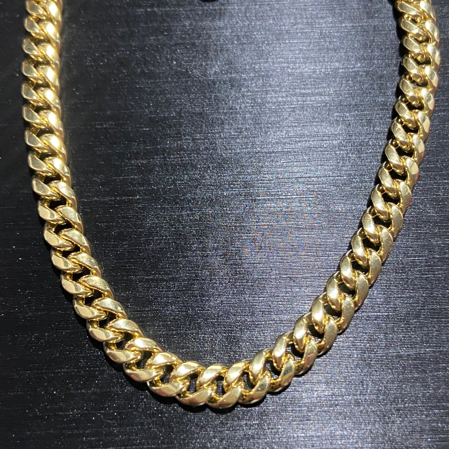 Massive echte 14 Karat Gold Miami Cuban Link Kette 20 Zoll 5 mm