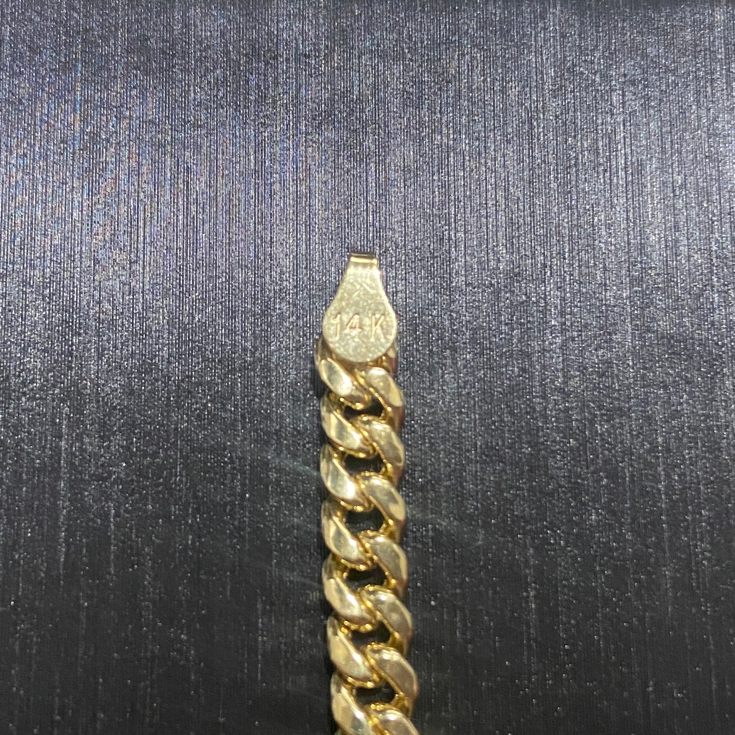 Massive echte 14 Karat Gold Miami Cuban Link Kette 20 Zoll 5 mm