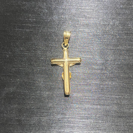 Solid Real 10k Gold Cross