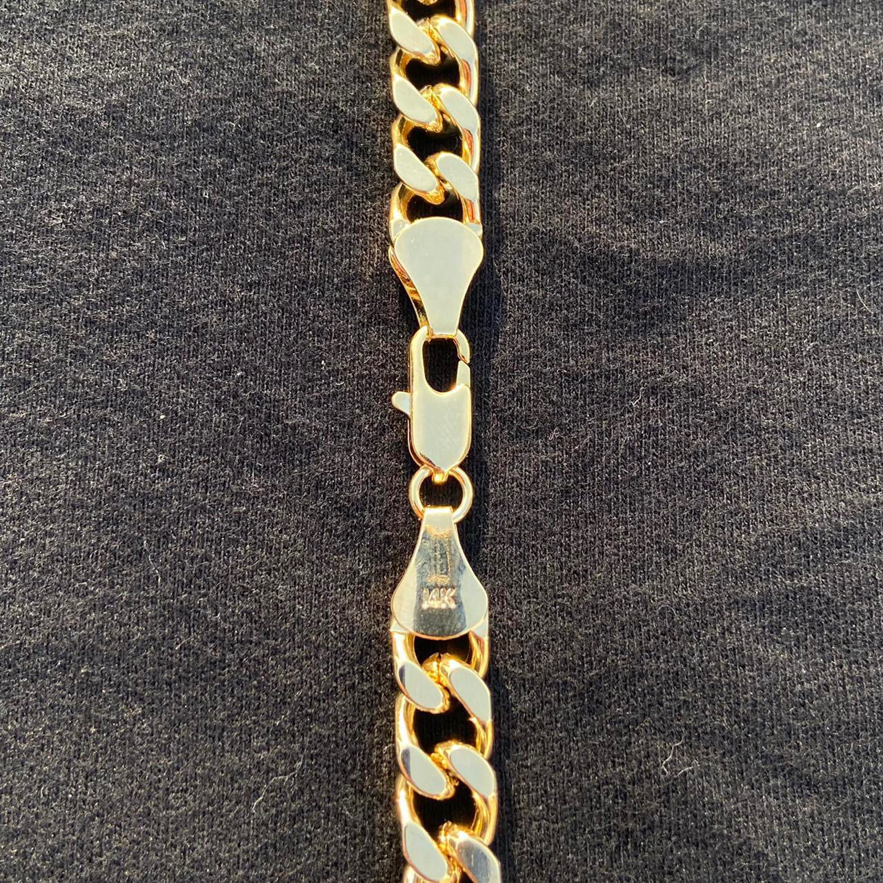 Gold Chain 14k Gold Cuban Link Chain 30in 8mm shops